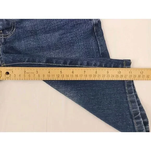 Vintage Southpole Bermuda Jean Shorts Men's 30x11 Y2K Jorts Acid Wash Preppy - Picture 12 of 12